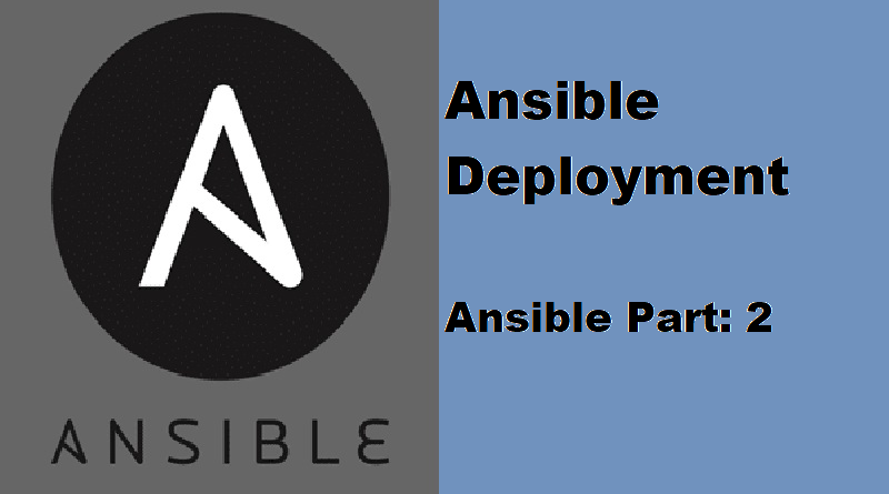 Ansible deployment