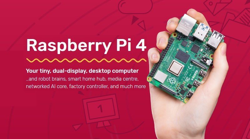 Raspberry Pi 4-8GB - Computer Board