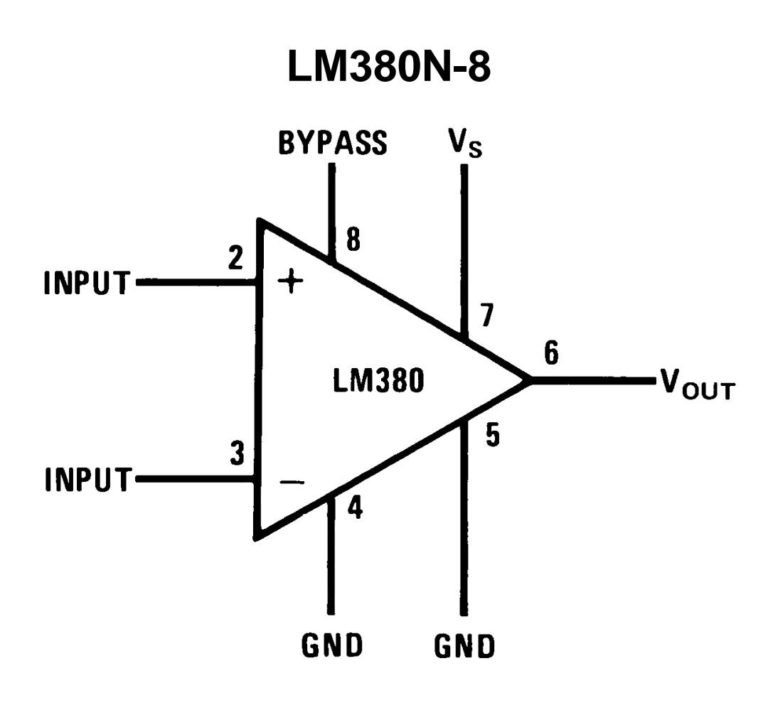 LM380 opamp