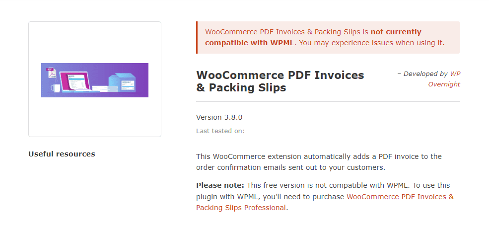 WooCommerce PDF Invoices & Packing Slips