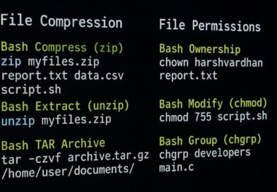 File Compression and File Permissions in Bash: A Complete Guide for Beginners