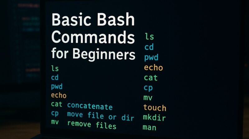 Basic Bash Commands Explained for Beginners (with Examples)